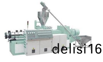 錐形雙螺桿(gan)擠齣機(ji)的主要特(te)點(dian)