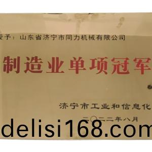 製(zhi)造(zao)業(ye)單項冠(guan) 軍(jun)